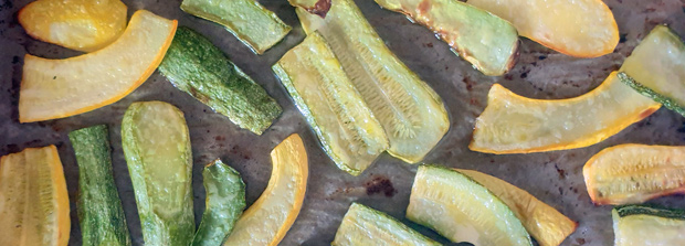 Gebratene Ofen-Zucchini